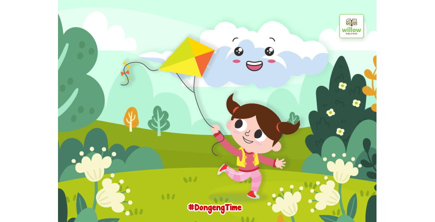 Dongeng Time: Kisah Renee, Awan yang Baik Hati dan Gadis Kecil